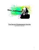 The Secret Shakespeare Society Original Play Script