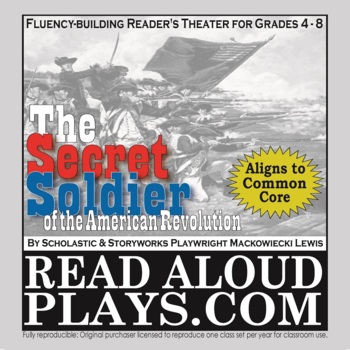 Preview of The Secret Soldier American Revolution Read Aloud Play