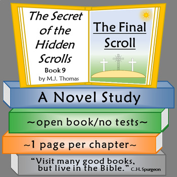 Preview of The Secret of the Hidden Scrolls: The Final Scroll Novel Study