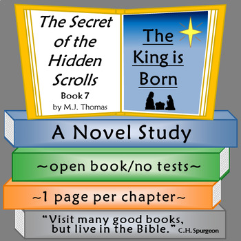 Preview of The Secret of the Hidden Scrolls: The King is Born Novel Study