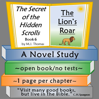 Preview of The Secret of the Hidden Scrolls: The Lion's Roar Novel Study