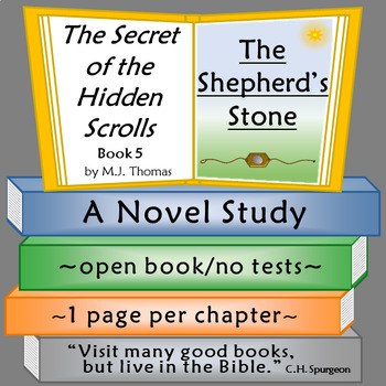 Preview of The Secret of the Hidden Scrolls: The Shepherd's Stone Novel Study