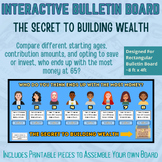 The Secret to Building Wealth Interactive Bulletin Board |