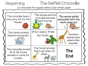 The Selfish Crocodile - 43 pg. of Common Core Activities by Fun to Learn