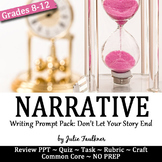 Narrative Writing Prompt Pack, Personal Narrative: Don't L