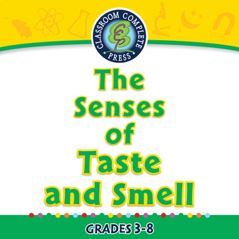 Preview of The Senses of Taste and Smell - NOTEBOOK Gr. 3-8