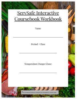Preview of DIGITAL ServSafe Manager Guided Notes Coursebook workbook 15 Chapter