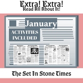 Monthly Student Informational Newspaper January Edition