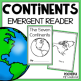 The Seven Continents Cut and Paste Emergent Reader