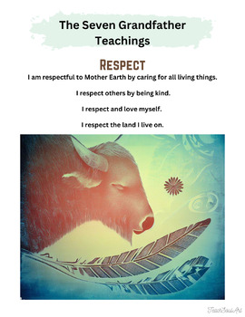 Preview of Indigenous Education, The Seven Grandfather Teachings Resource, Sacred Teachings