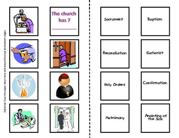 tour of the catholic church worksheet