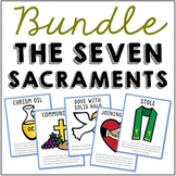 The Seven Sacraments Set of Posters, Coloring Pages, and M