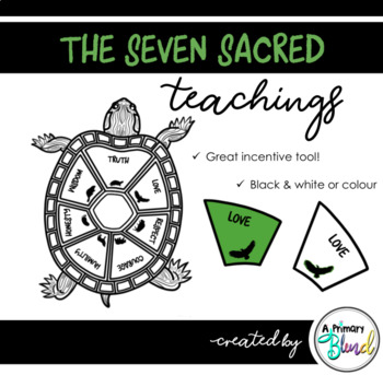 Preview of The Seven Sacred Teachings | Incentive & Learning Tool