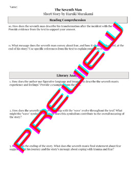 argumentative essay on the seventh man