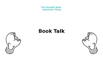 The Seventh Most Important Thing Book Talk By Educate-Captivate-Inspire