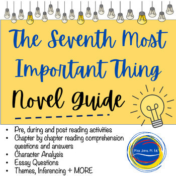 Preview of The Seventh Most Important Thing by Shelley Pearsall Novel Guide