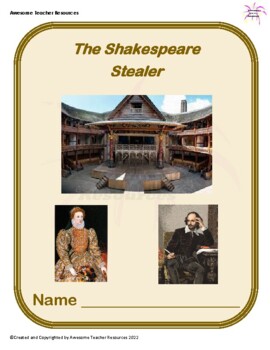 Preview of The Shakespeare Stealer Complete Book Study