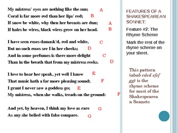 sonnet poems about music