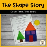 The Shape Story Felt Board Circle Time Activity