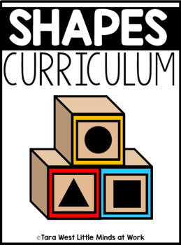 Preview of The Shapes Curriculum | GOOGLE™ READY WITH GOOGLE SLIDES™ | Distance Learning