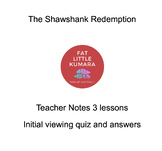 The Shawshank Redemption Quiz | 3 Lessons | worksheets and