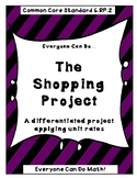The Shopping Project: A Unit Rate Project