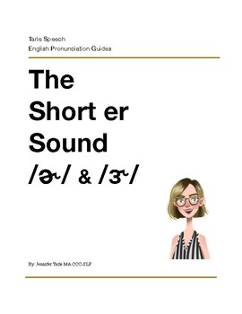 Preview of The Short er Vowel Sounds - Pronunciation Practice eBook with Audio