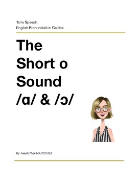 Preview of The Short o Sound - Pronunciation Practice eBook with Audio