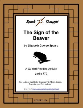 Preview of The Sign Of The Beaver