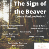The Sign of the Beaver Literature Bundle