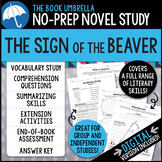 The Sign of the Beaver Novel Study { Print & Digital }