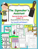 The Signmaker's Assistant (Journeys Second Grade Unit 4 Le