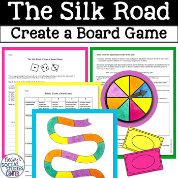 Preview of The Silk Road Board Game Project