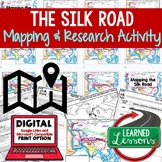 The Silk Road Map Activity, Mapping The Silk Road PRINT & DIGITAL