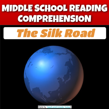 Preview of The Silk Road Middle School Reading Comprehension Passages For History