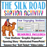 The Silk Road Stations Activity - Centers, Graphic Organiz