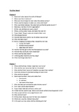 The Silver Sword - Reading Comprehension Questions (Chapte