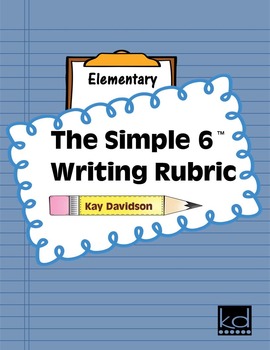 Preview of The Simple 6 Writing Rubric