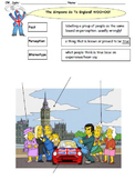 The Simpsons Go To England! (Perceptions & Stereotypes)