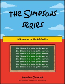 Preview of The Simpsons series: using The Simpsons for social justice discussion