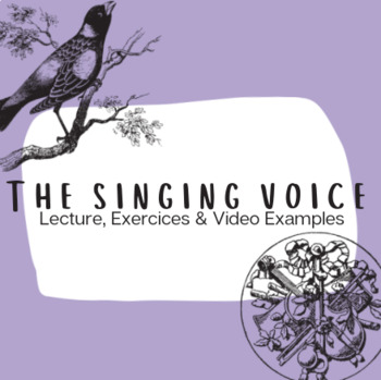 Preview of The Singing Voice - Lesson & Exercises