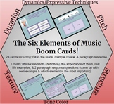 The Six Elements of Music