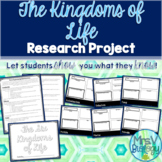 The Six Kingdoms of Life Research Book Project-Distance Learning