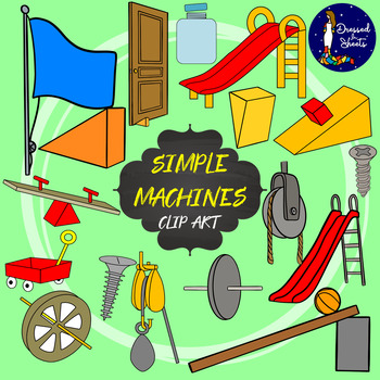 Preview of The Six Simple Machines Clip Art