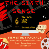 The Sixth Sense Film/Movie Study Package Presentation and 