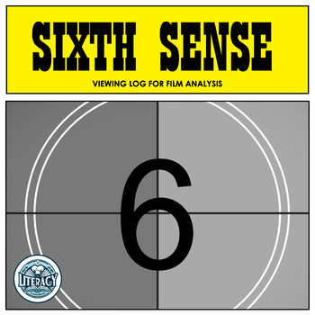 Preview of The Sixth Sense - Shyamalan Film - Horror Movie Analysis - Print & Digital
