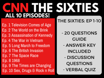 Preview of The Sixties CNN Ep. 1-10 Bundle