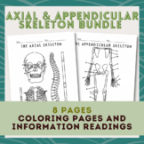 The Skeleton Bundle- Appendicular and Axial Coloring Pages