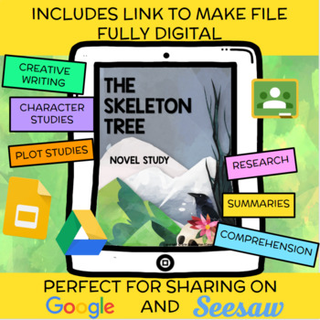 Preview of The Skeleton Tree Novel Study