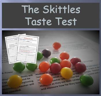 Preview of Fun Experiment - The Skittles Taste Test
